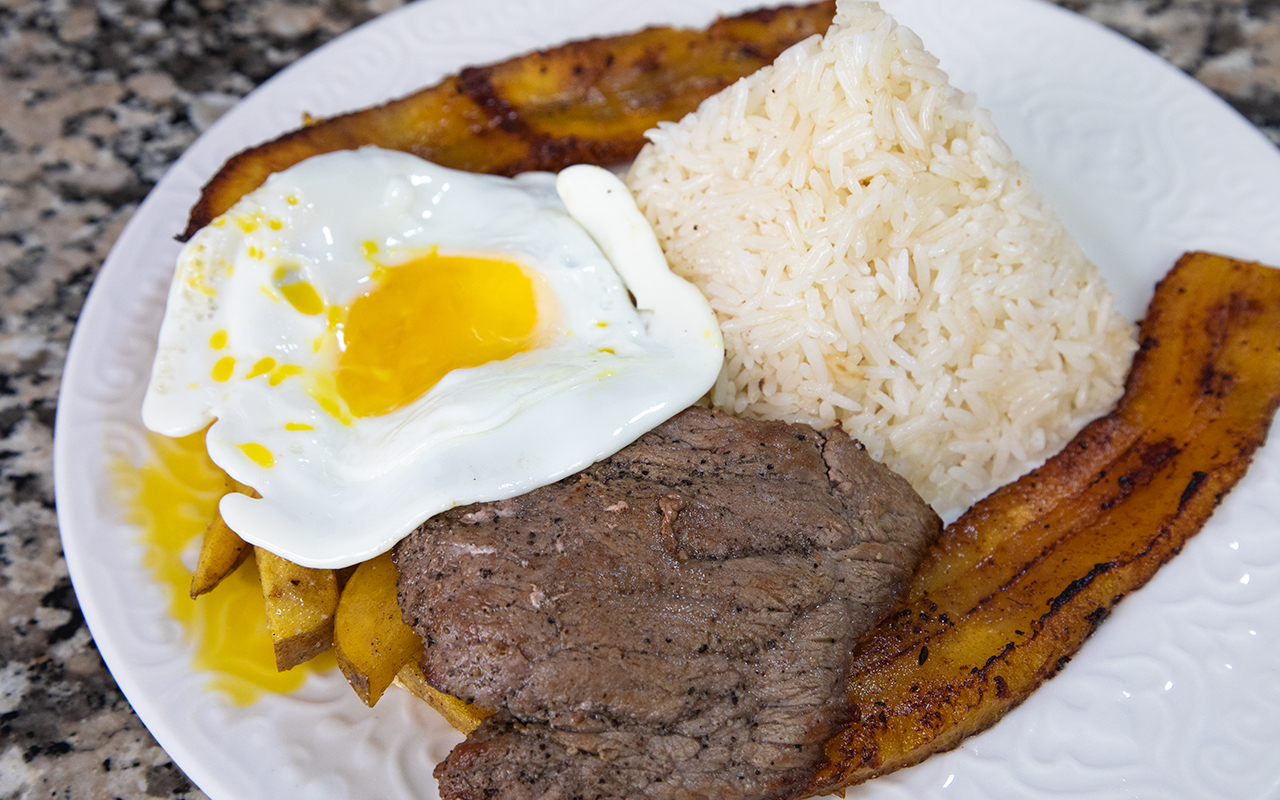 Bistec a lo Pobre